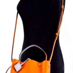 MCM Autumn Maple Milano Drawstring Bag